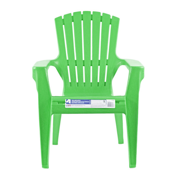 Adams Outdoor Plastic Kids Adirondack Chair Small Wayfair   Outdoor Plastic Kids Adirondack Chair (Small) 